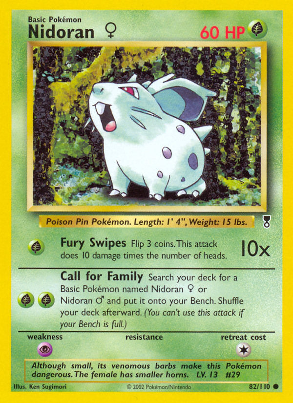 Legendary collection Nidoran♀ #82/110