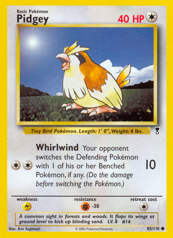 Legendary collection Pidgey #85/110