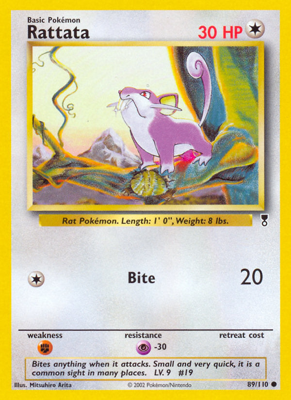 Legendary collection Rattata #89/110