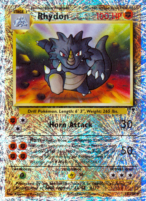 Legendary collection Rhydon #35/110 reverse holo