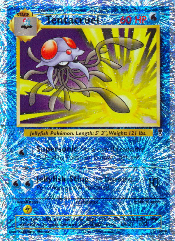 Legendary collection Tentacruel #66/110 reverse holo