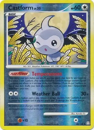 Legends Awakened Castform #48/146 reverse holo