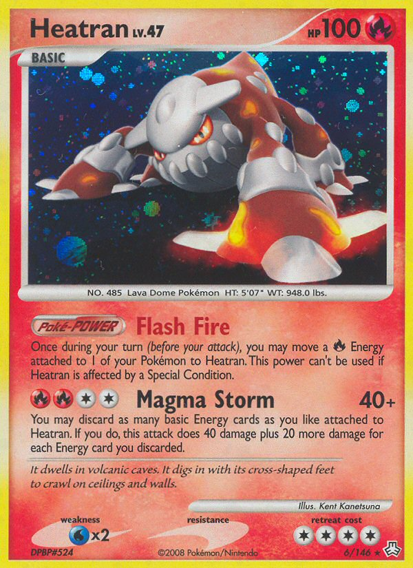 Legends Awakened Holo Heatran #6/146