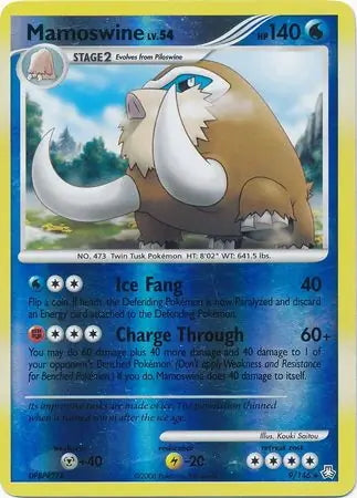 Legends Awakened Mamoswine #9/146 reverse holo