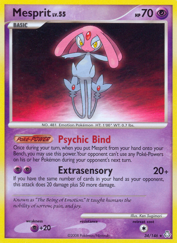 Legends Awakened Mesprit #34/146
