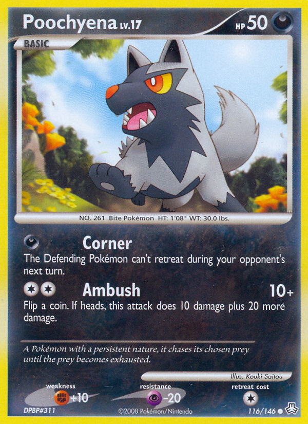 Legends Awakened Poochyena #116/146