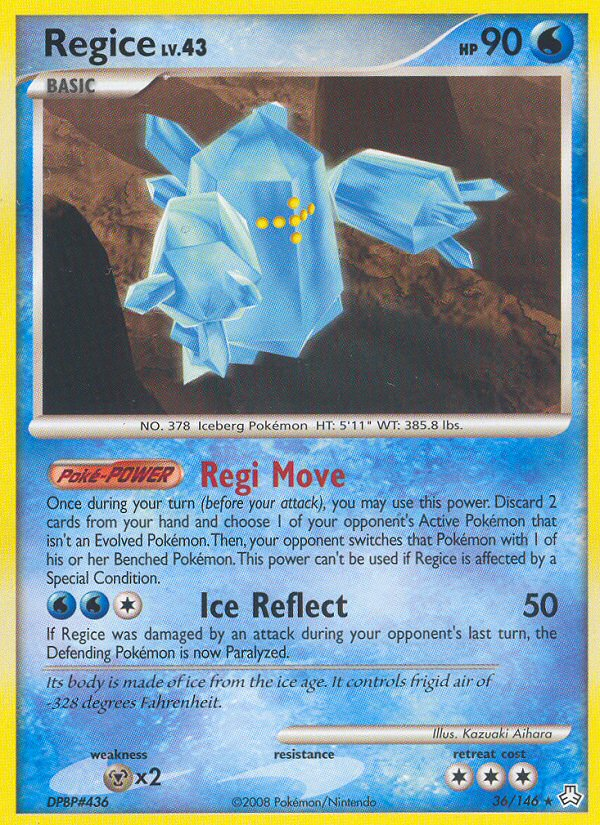 Legends Awakened Regice #36/146