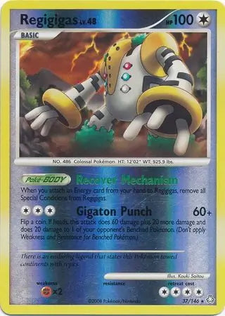 Legends Awakened Regigigas #37/146 reverse holo