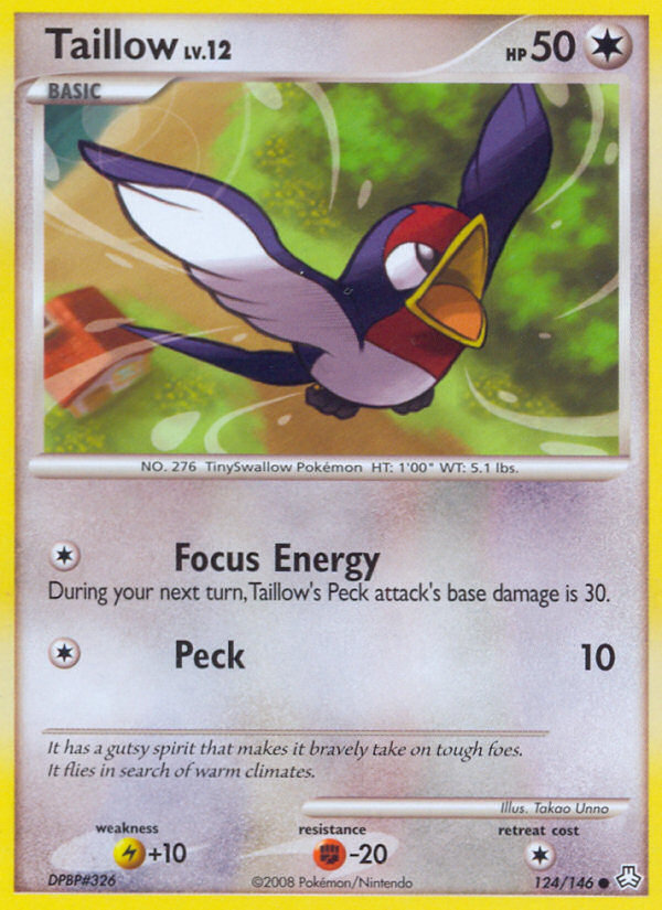 Legends Awakened Taillow #124/146