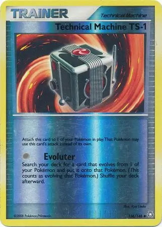 Legends Awakened Technical Machine TS-1 #136/146 reverse holo