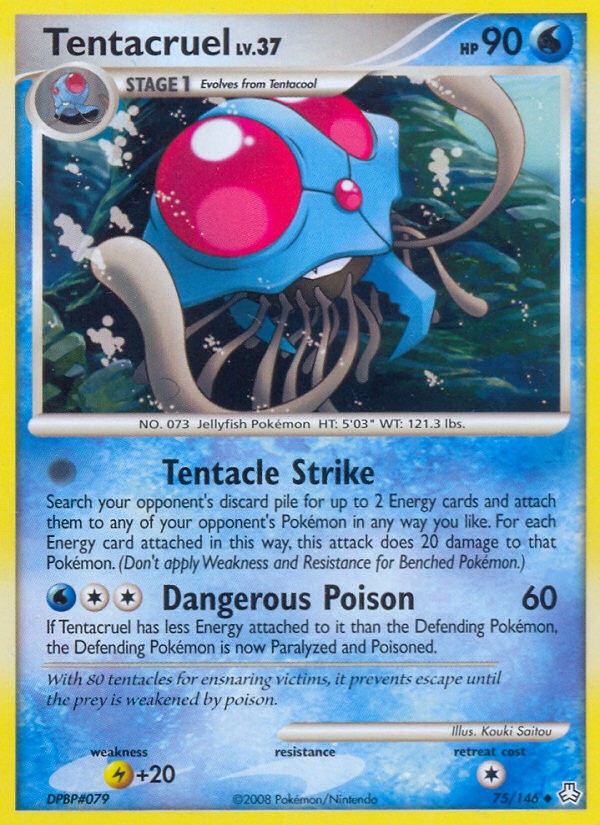 Legends Awakened Tentacruel #75/146