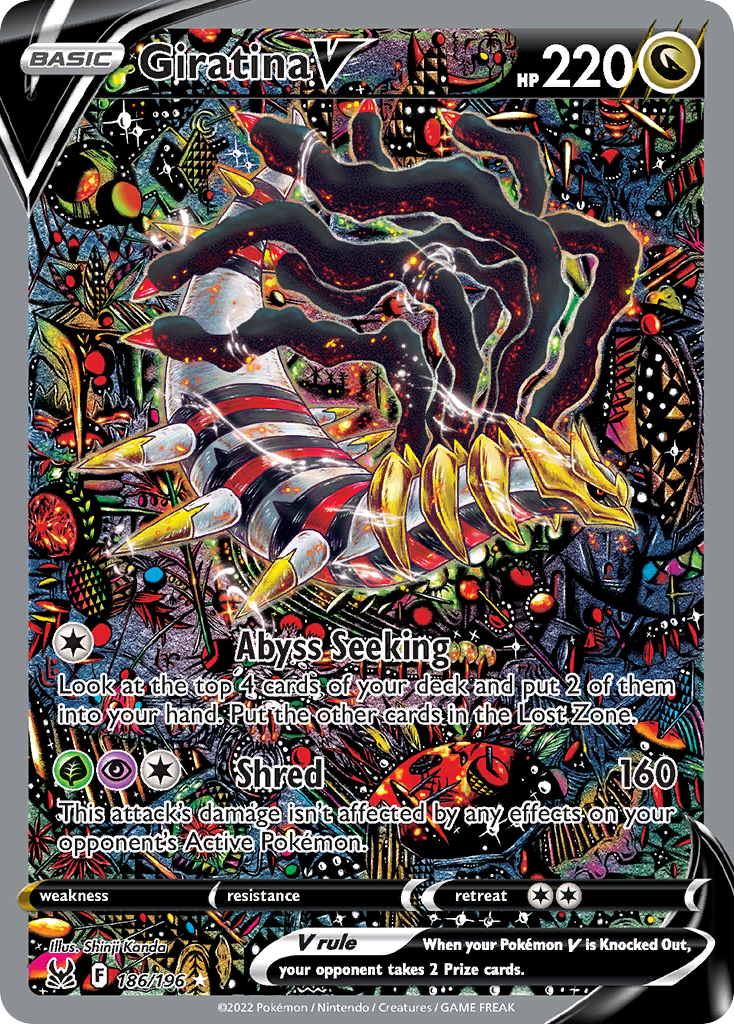 Lost Origin Giratina V #186