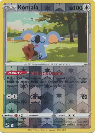 Lost Origin Komala #149/196 reverse holo