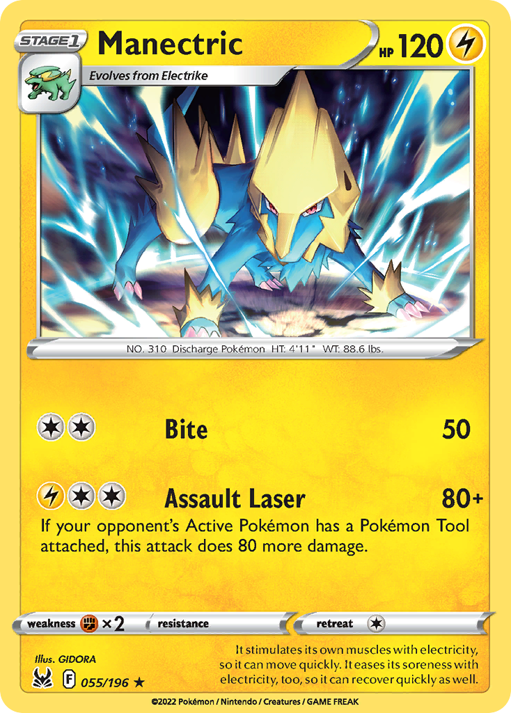 Lost Origin Manectric #55/196