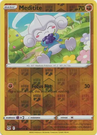 Lost Origin Meditite #99/196 reverse holo