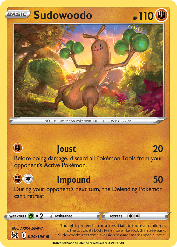 Lost Origin Sudowoodo #94/196