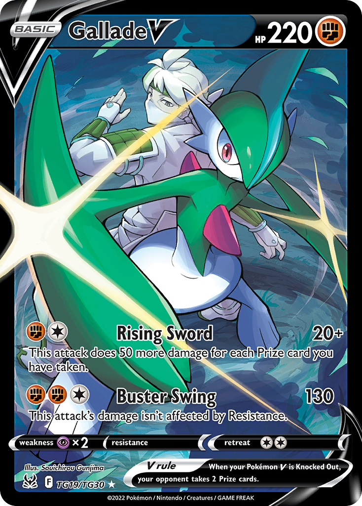 Lost Origin Trainer Gallery Gallade V #TG19/30