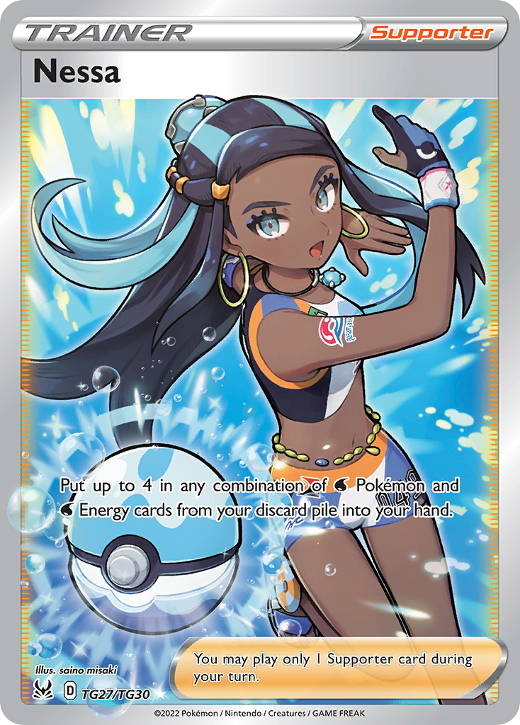 Lost Origin Trainer Gallery Nessa #TG27/30
