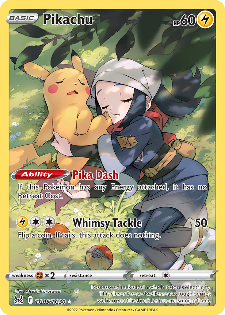 Lost Origin Trainer Gallery Pikachu #TG5/30