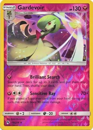 Lost Thunder Gardevoir #141/214 reverse holo