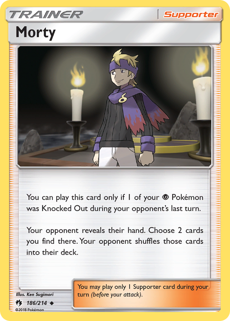 Lost Thunder Morty #186/214