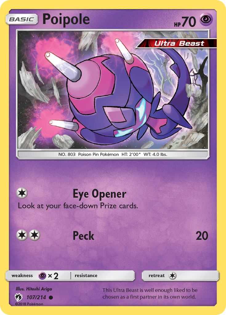 Lost Thunder Poipole #107/214