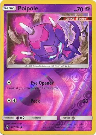 Lost Thunder Poipole #107/214 reverse holo