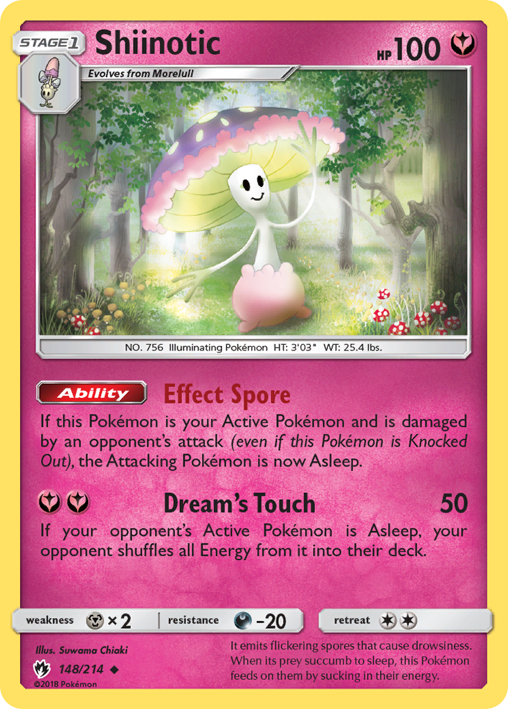 Lost Thunder Shiinotic #148/214