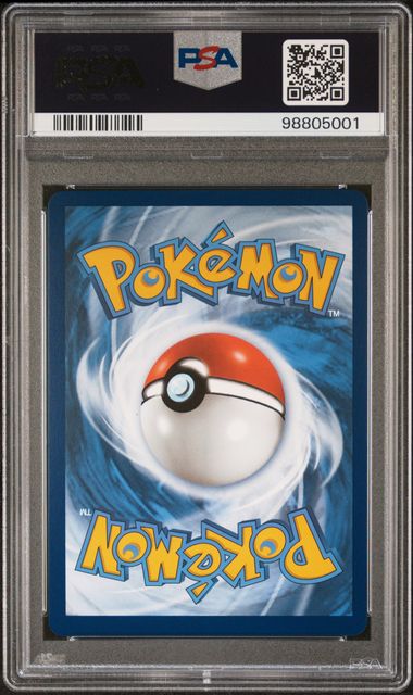 Lugia VSTAR #139 PSA 9 – 2022 Pokémon Silver Tempest rear