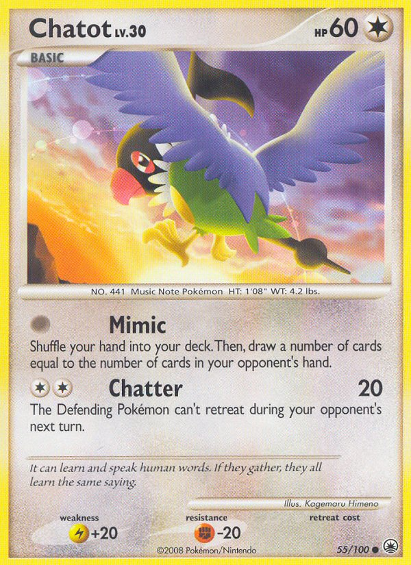 Majestic Dawn Chatot #55/100