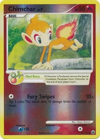 Majestic Dawn Chimchar #57/100 reverse holo