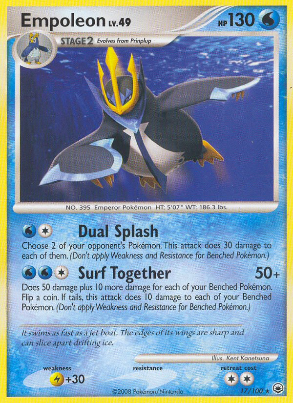 Majestic Dawn Empoleon #17/100