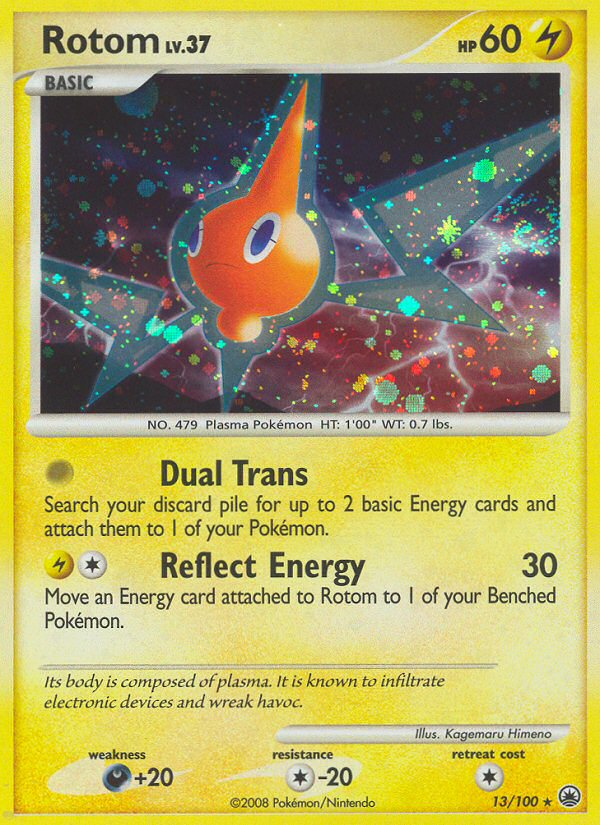 Majestic Dawn Holo Rotom #13/100