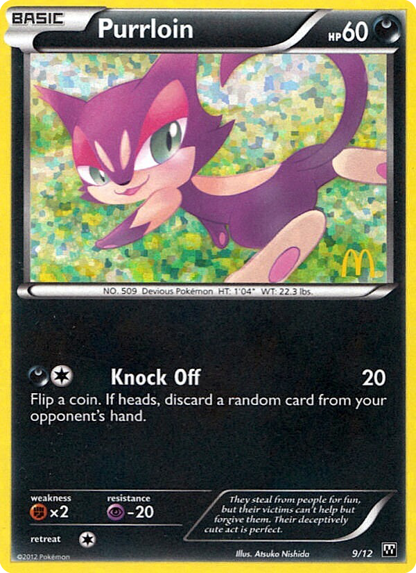 McDonald's Collection 2012 Purrloin #9