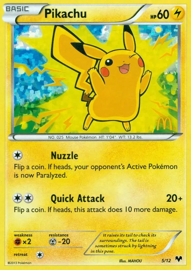 McDonald's Collection 2014 Pikachu #5