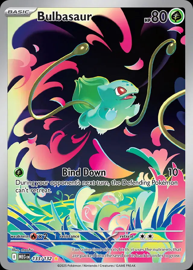 Mega Evolution Bulbasaur #133/132