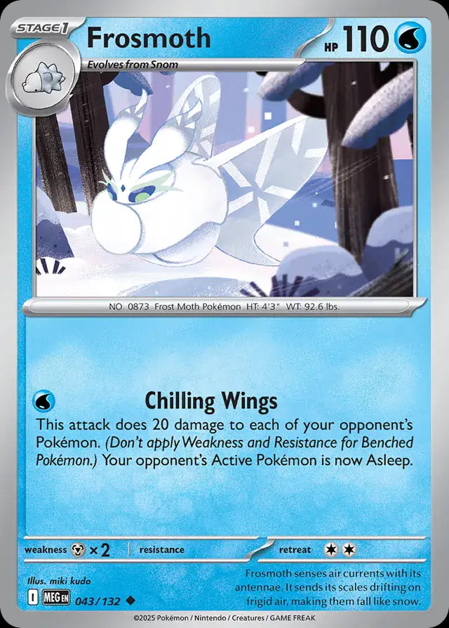 Mega Evolution Frosmoth #043/132