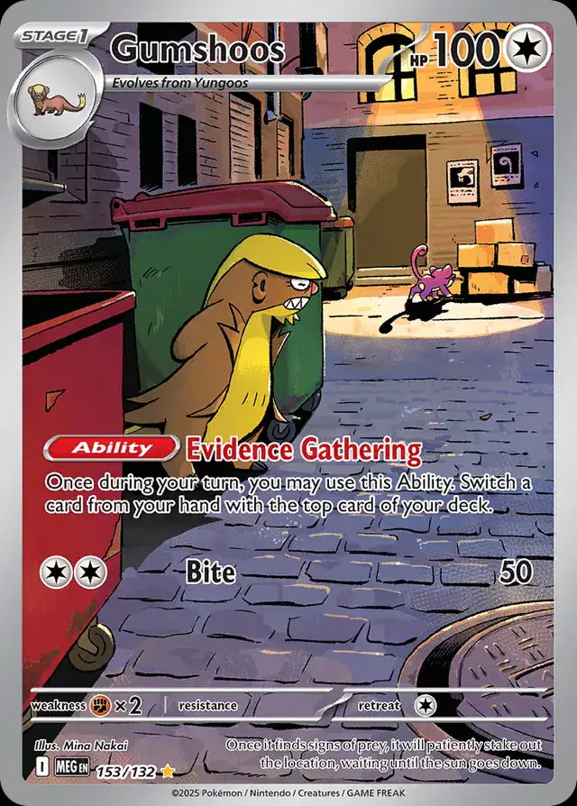 Mega Evolution Gumshoos #153/132