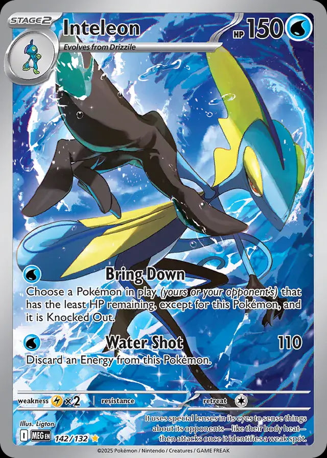 Mega Evolution Inteleon #142/132