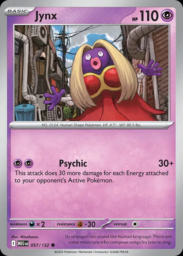 Mega Evolution Jynx #057/132