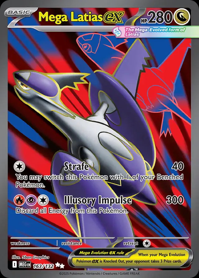 Mega Evolution Mega Latias ex #163/132