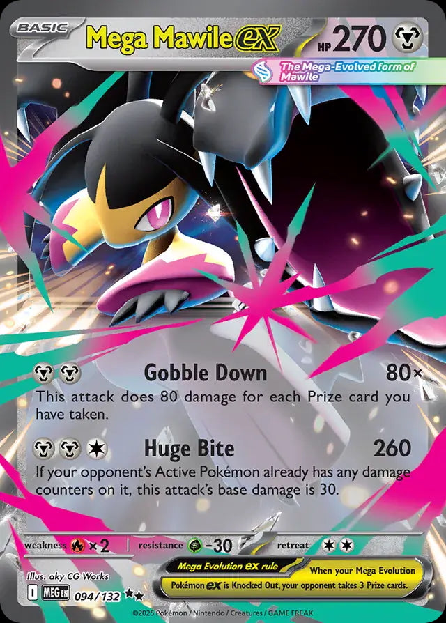 Mega Evolution Mega Mawile ex #094/132