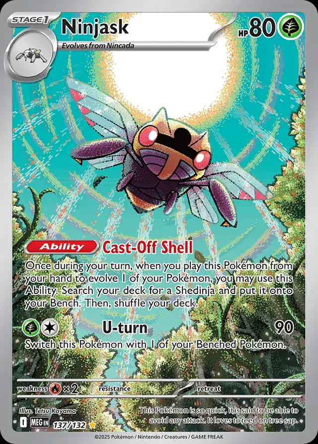 Mega Evolution Ninjask #137/132
