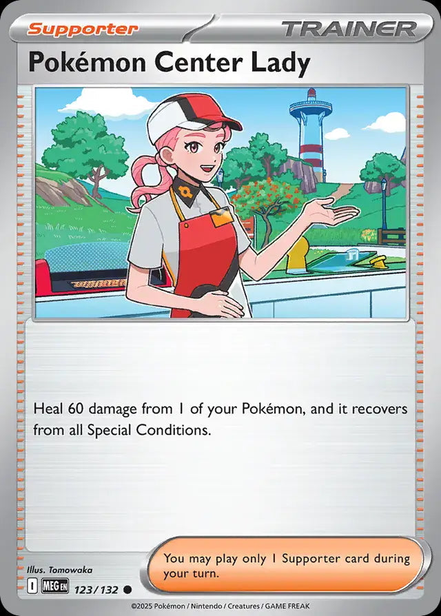 Mega Evolution Pokémon Center Lady #123/132