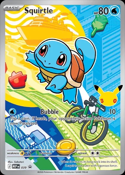 Mega Evolution Promo Squirtle #039