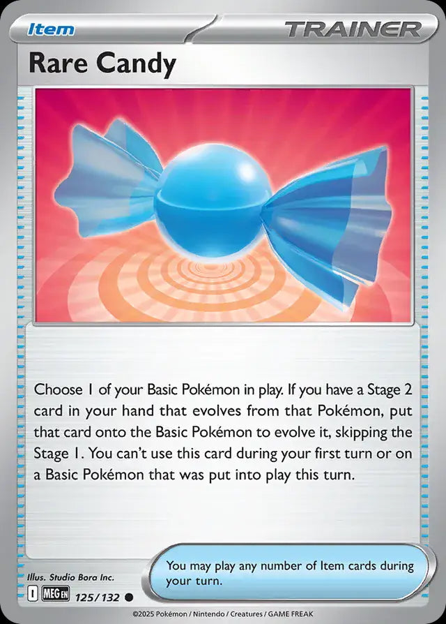 Mega Evolution Rare Candy #125/132