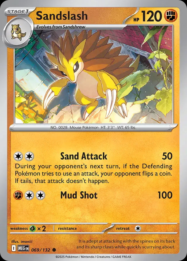 Mega Evolution Sandslash #069/132
