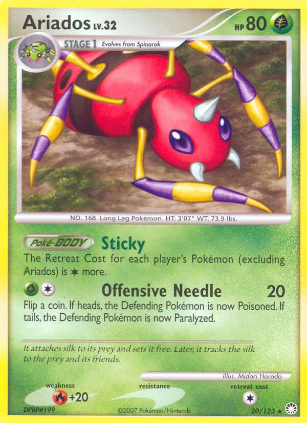 Mysterious Treasures Ariados #20/123