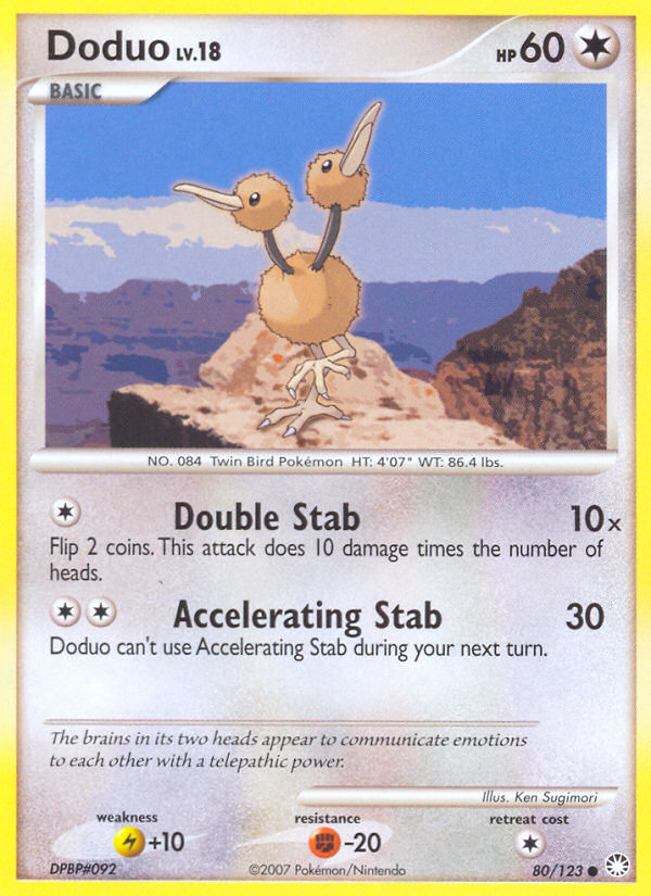 Mysterious Treasures Doduo #80/123