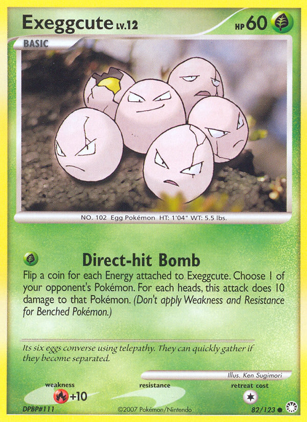 Mysterious Treasures Exeggcute #82/123
